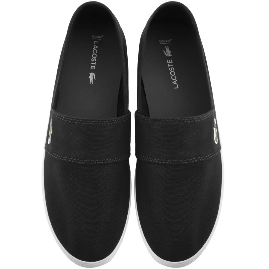 Alternative Image for ProductLacoste Marice Plimsolls Black3